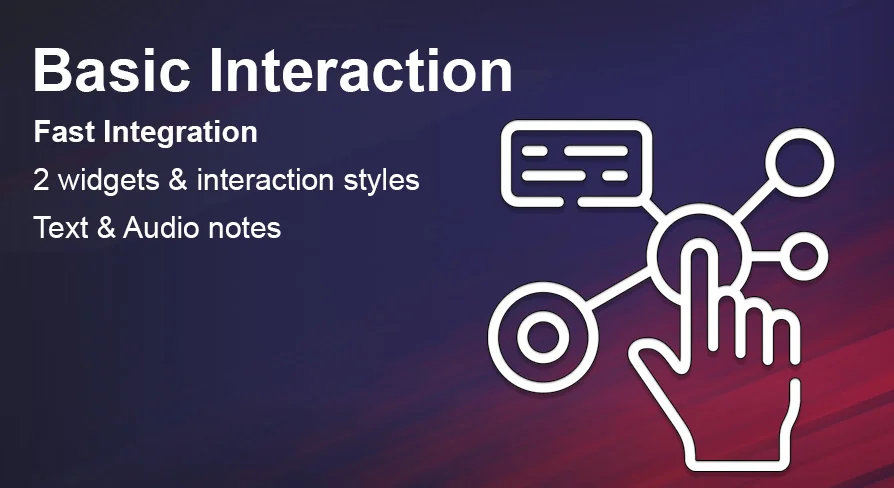 Basic Interaction, Widgets & Notes