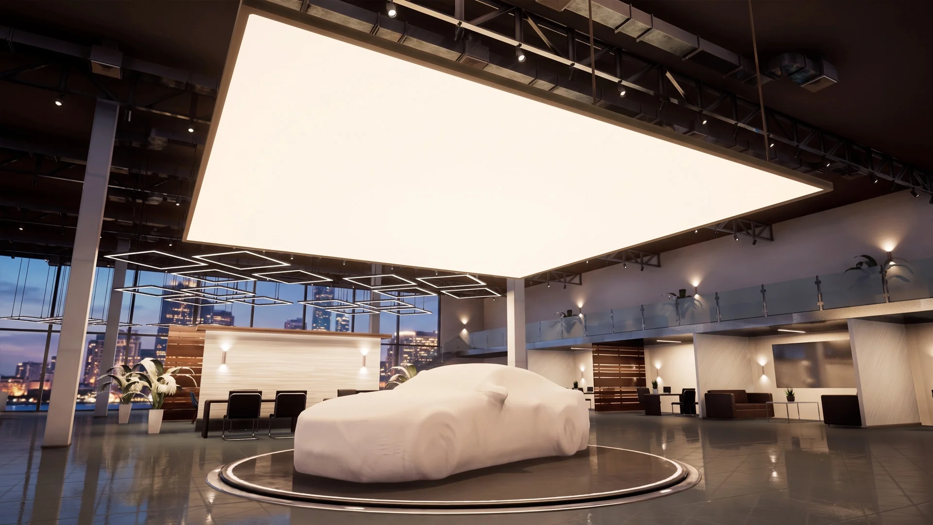 Car dealership - Showroom