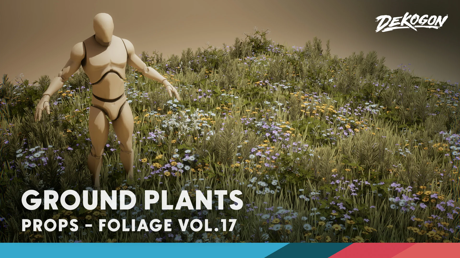 Foliage VOL.17 - Ground Plants (Low Poly)