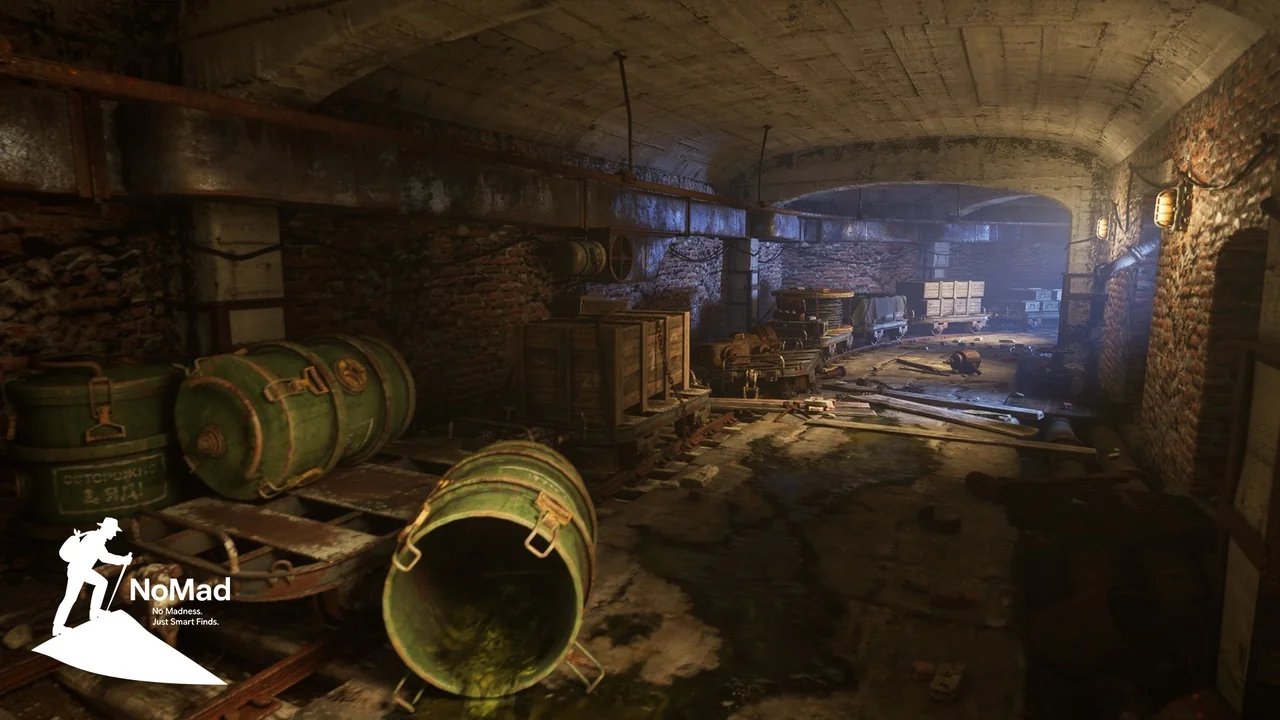 Abandoned Industrial Tunnel