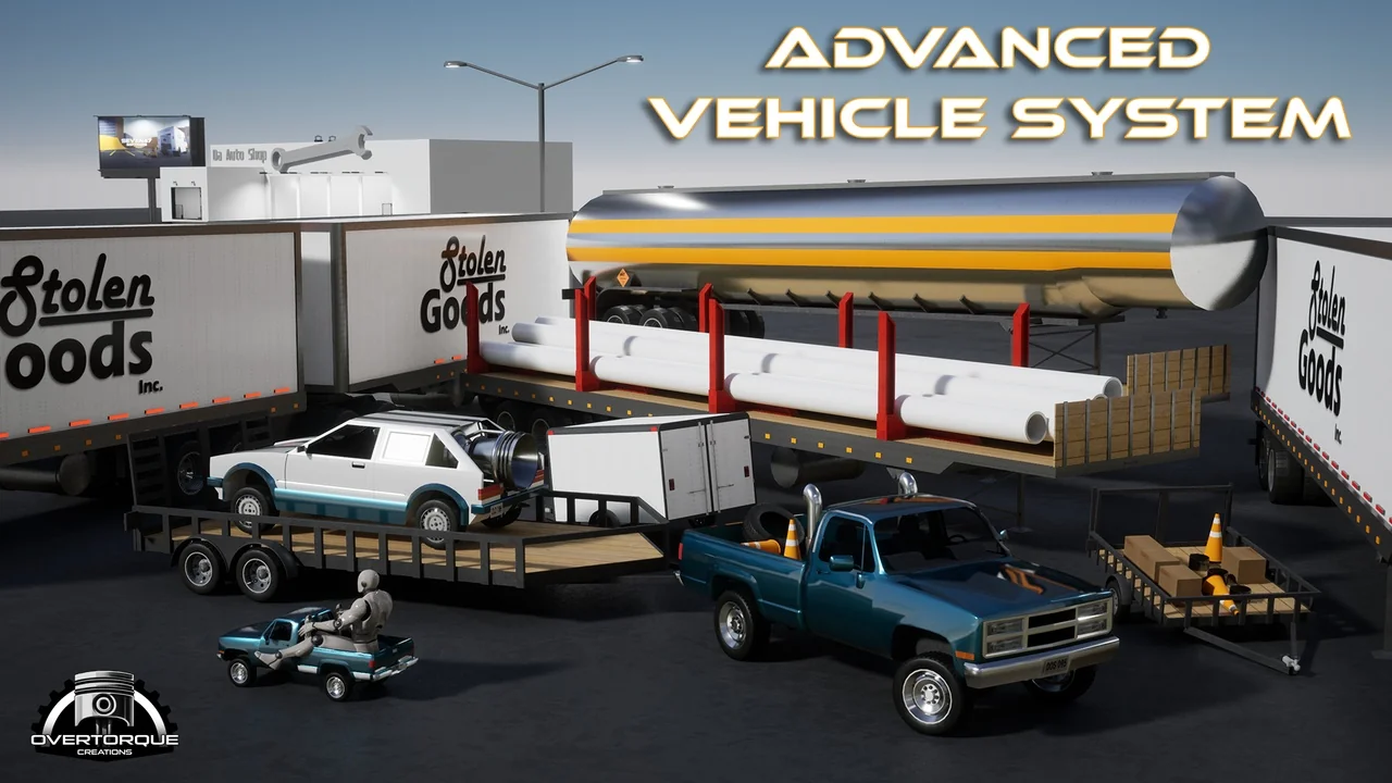 Advanced Vehicle System - [Replicated Modular Vehicle Physics]