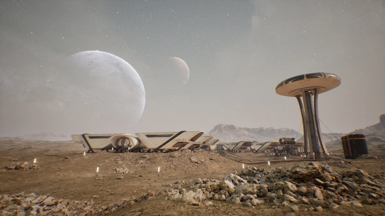 UCreate - Sci fi Base Outpost
