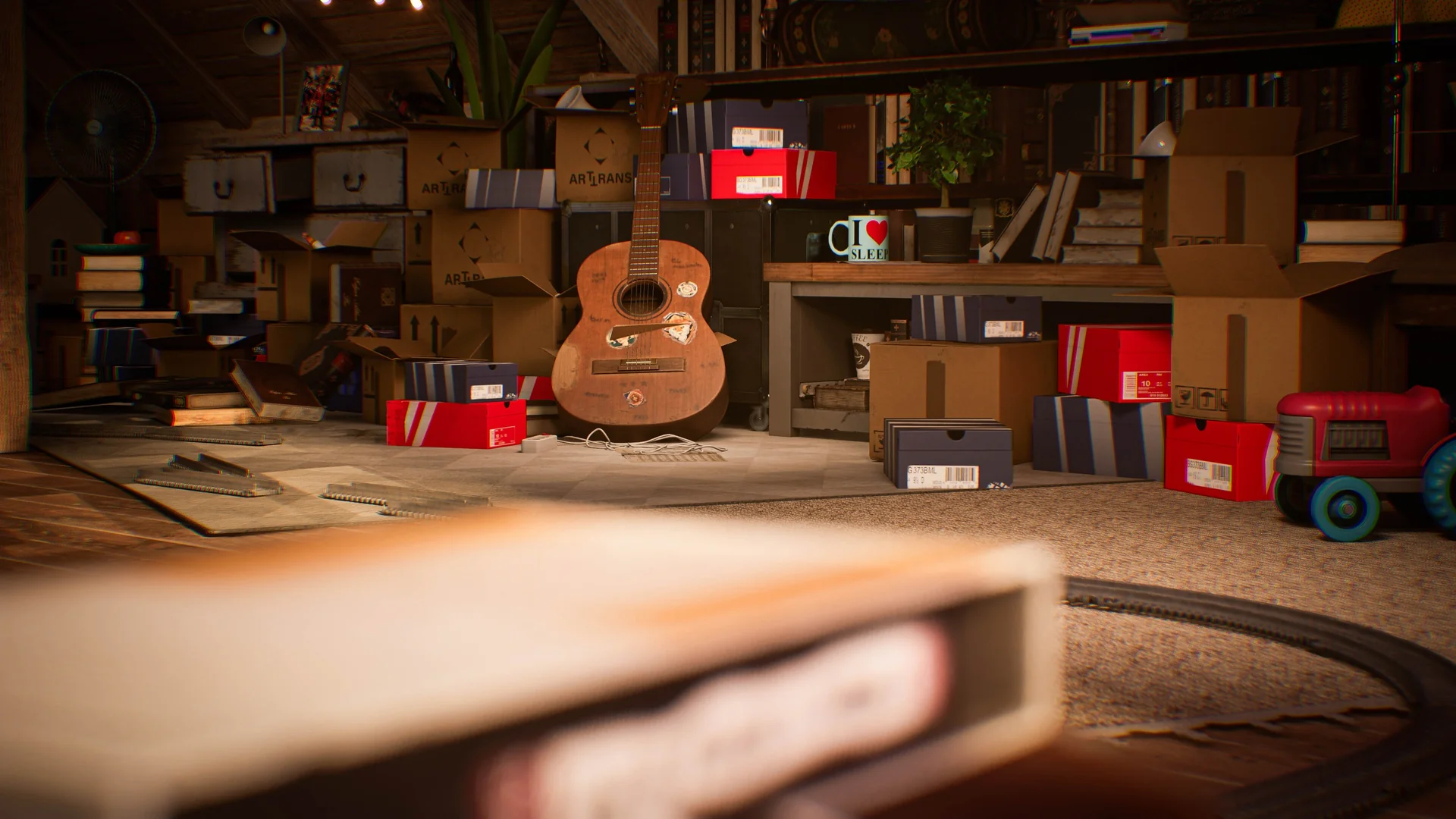 Vintage Attic Environment Kit