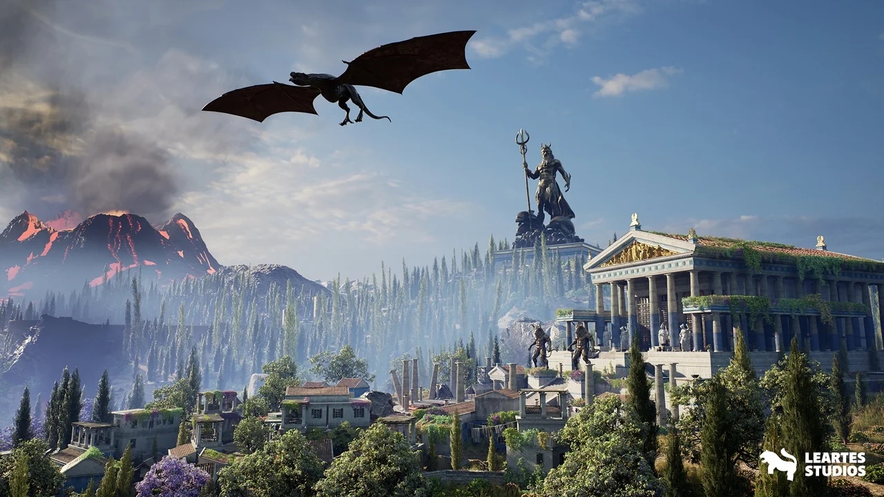 Ancient Greek Fantasy Megapack ( Volcano, Dragon )