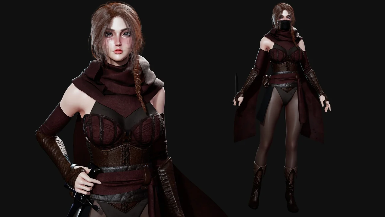 Assassin Girl Modular