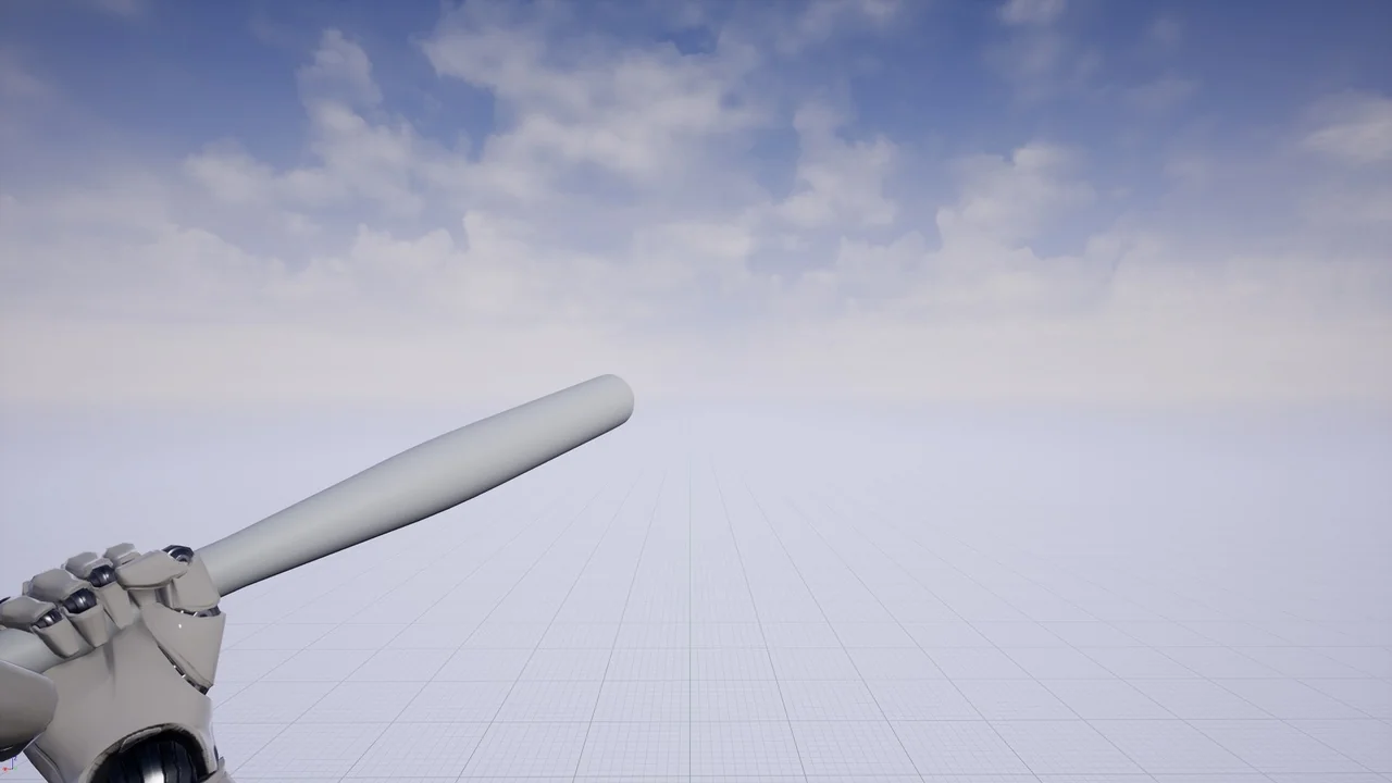 First Person baseball bat
