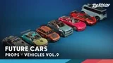 Vehicles VOL.9- Future Cars (Low Poly)