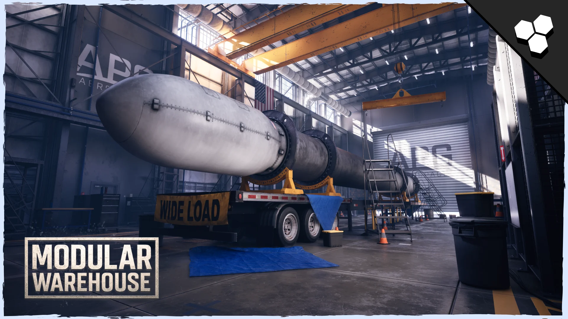 Modular Warehouse (Warehouse, Industrial Warehouse, Hangar, Factory, Warehouse)