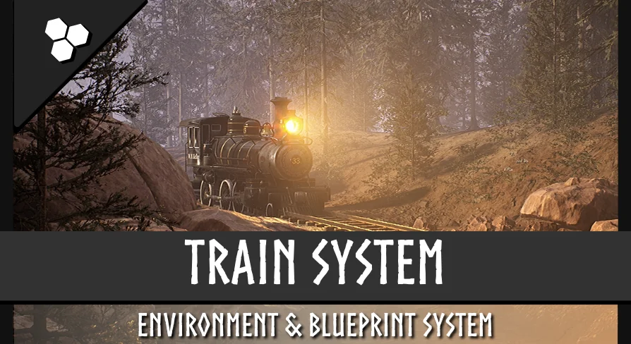 Ultimate Train System (Train, Locomotive, Steam Engine, Wild West Train)