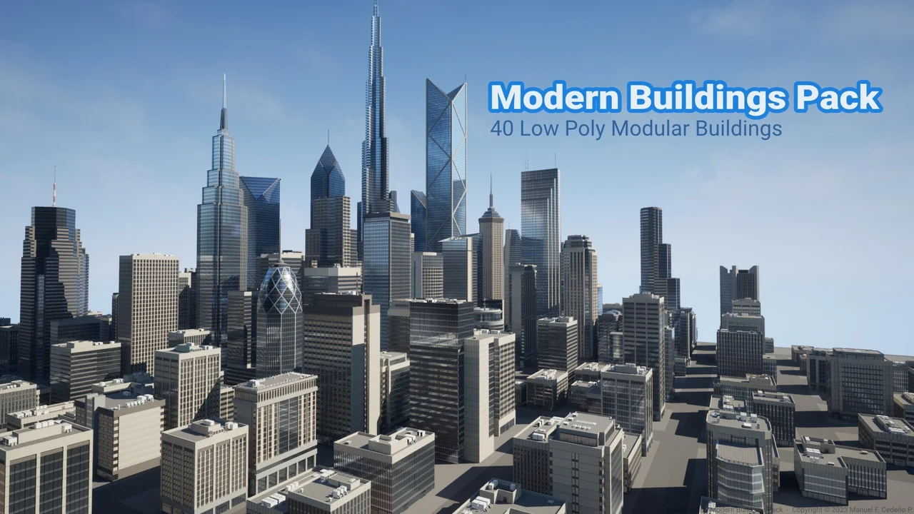 Modern Buildings Pack