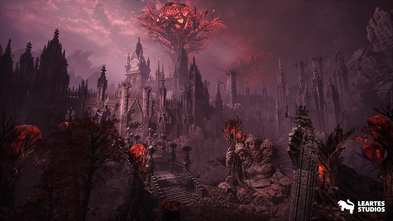 Fantasy Alien Castle