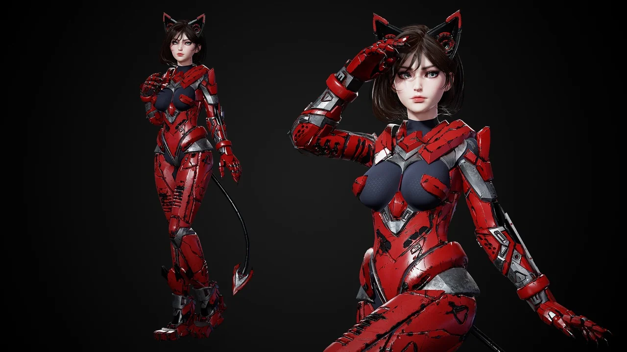 Cosmo Cat Girl