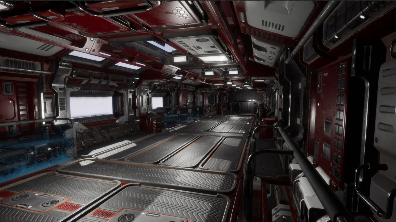 Modular sci-fi Environment A