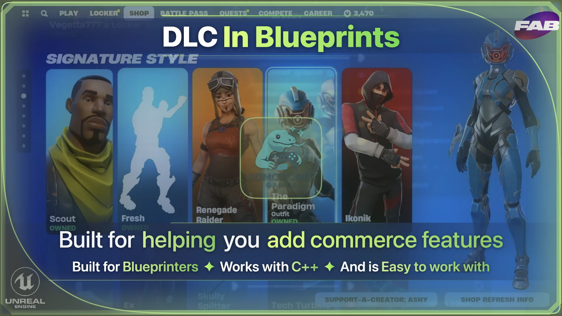 DLC in Blueprints