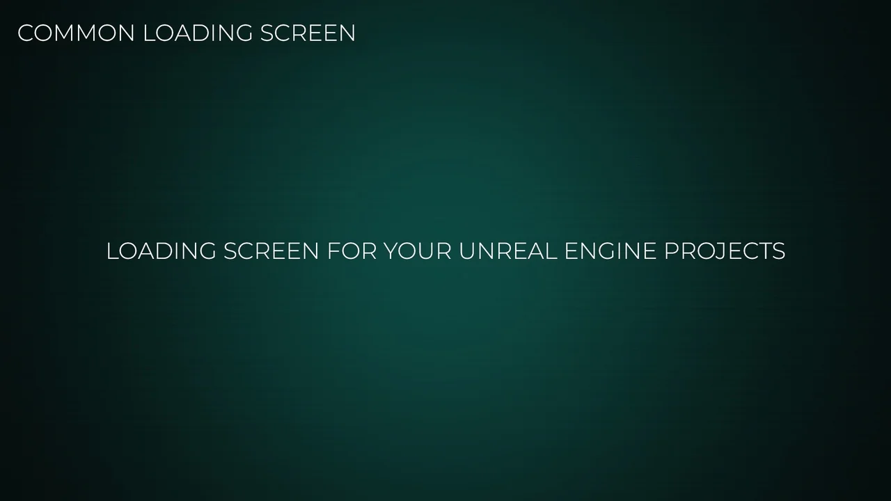 Common Loading Screen