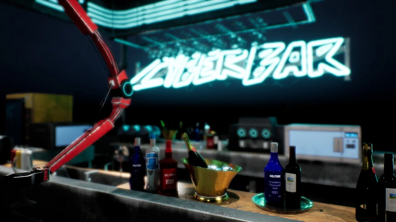 CyberPunk / Sci-Fi Bar Asset Pack ( CyberPunk Sci-Fii Bar Cyberpunk Bar Cyber )
