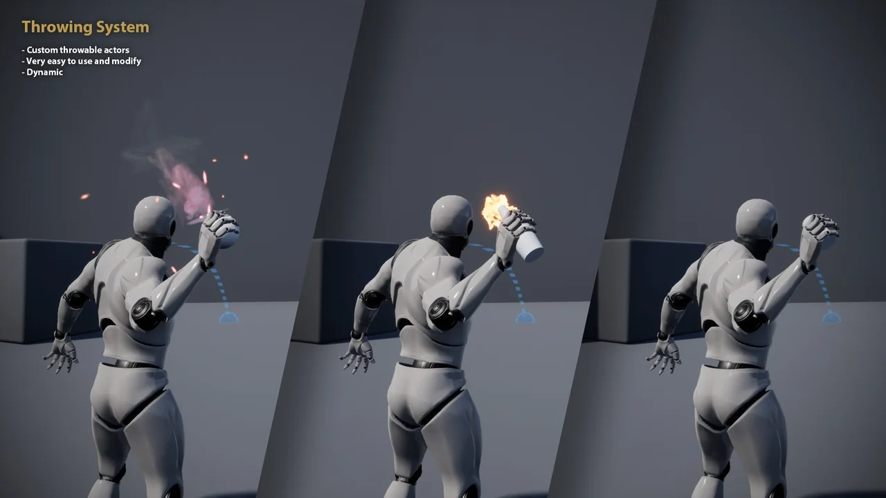 Multiplayer Object Throwing System