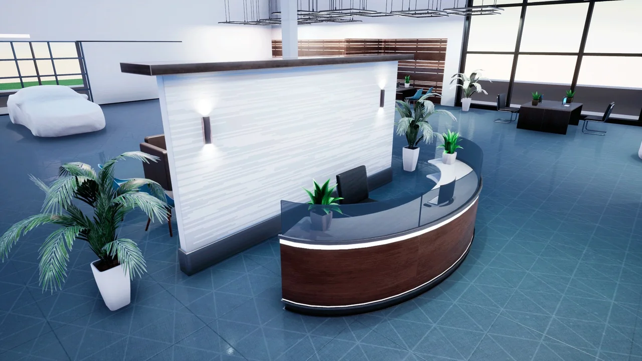 Car dealership - Showroom
