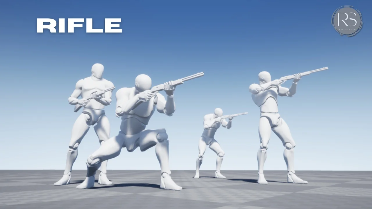 Rifle Mega MocapAnimPack 1,3