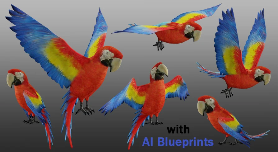 Medhue Parrot