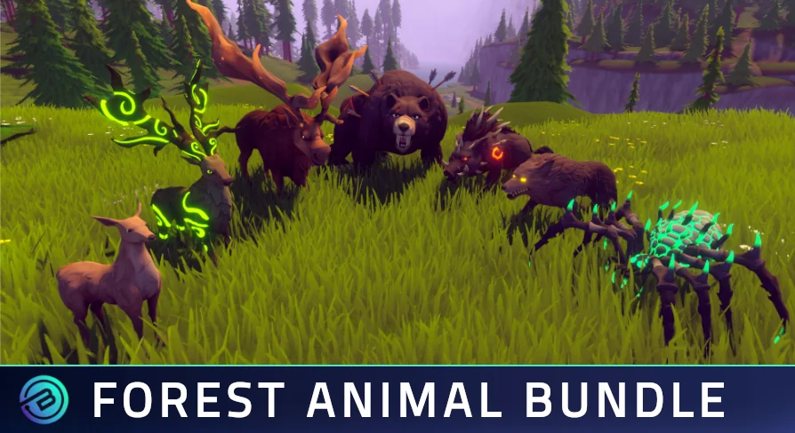 Stylized Forest Animals - RPG Bundle