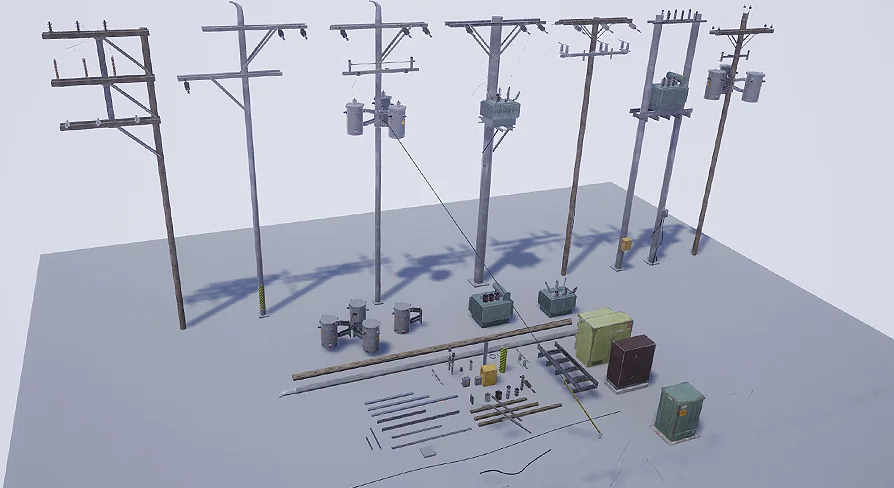 Utility/Power Pole
