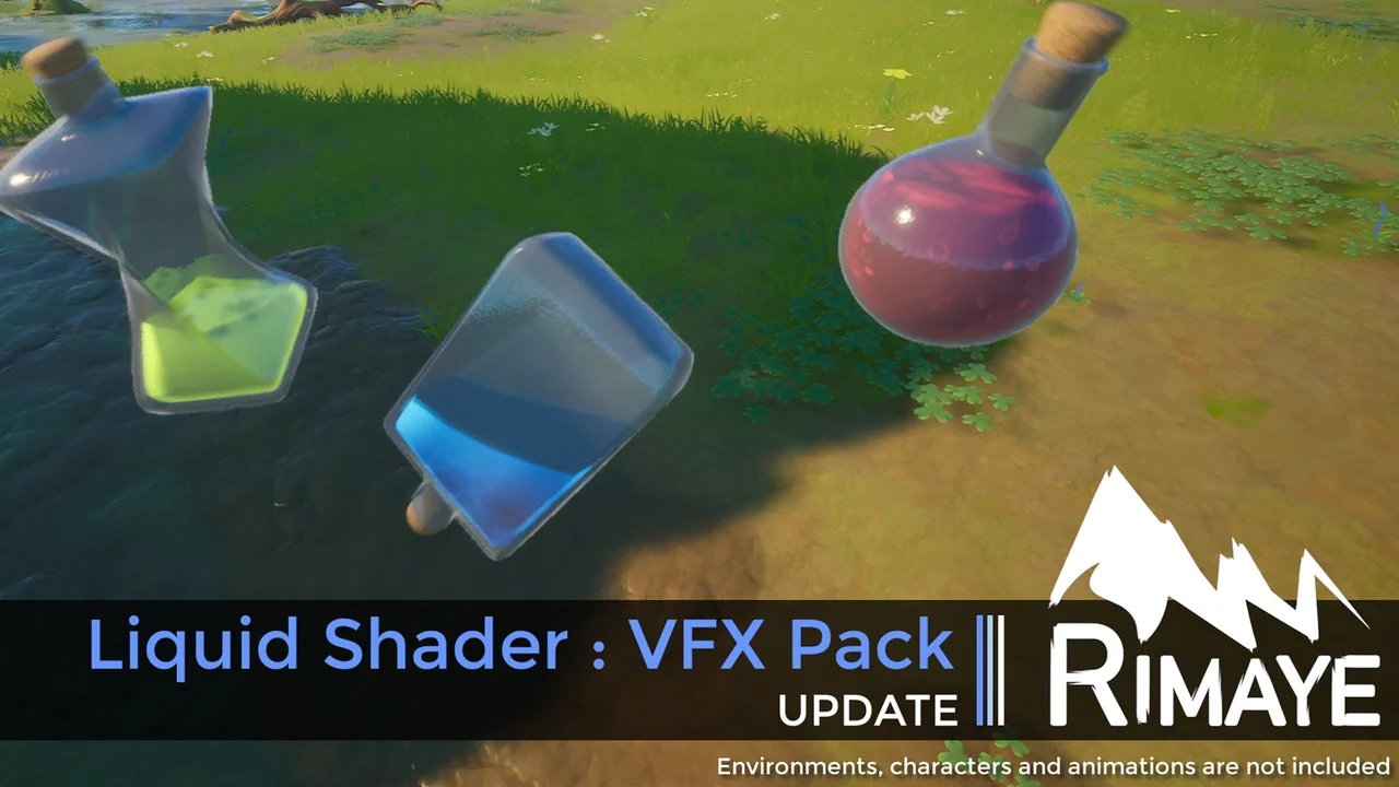LIQUID MATERIALS : VFX Pack
