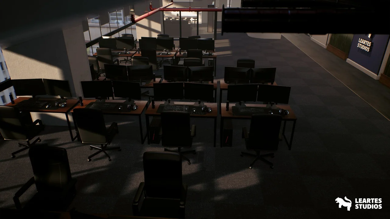Leartes Office Environment ( Office Environment Leartes Office 3D Art )