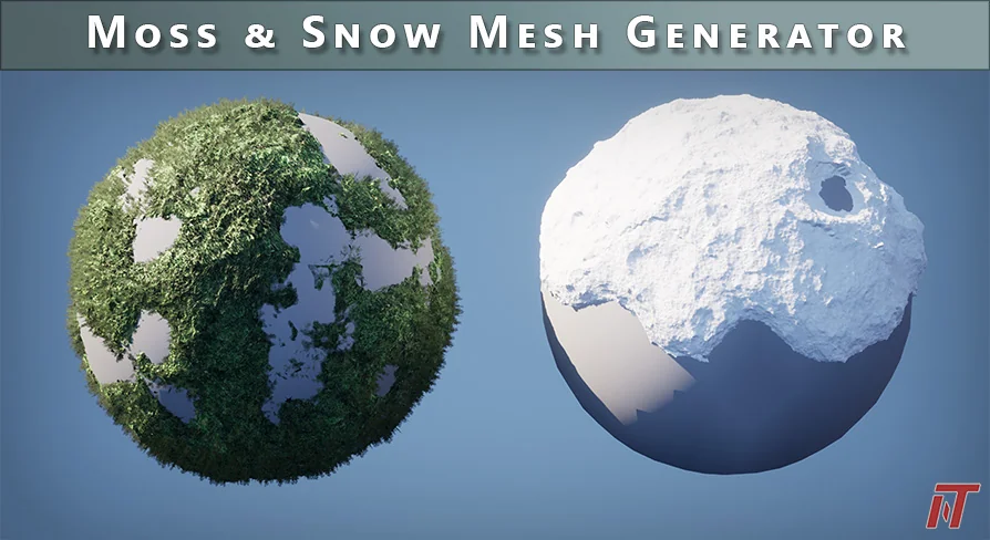 Procedural Moss & Snow