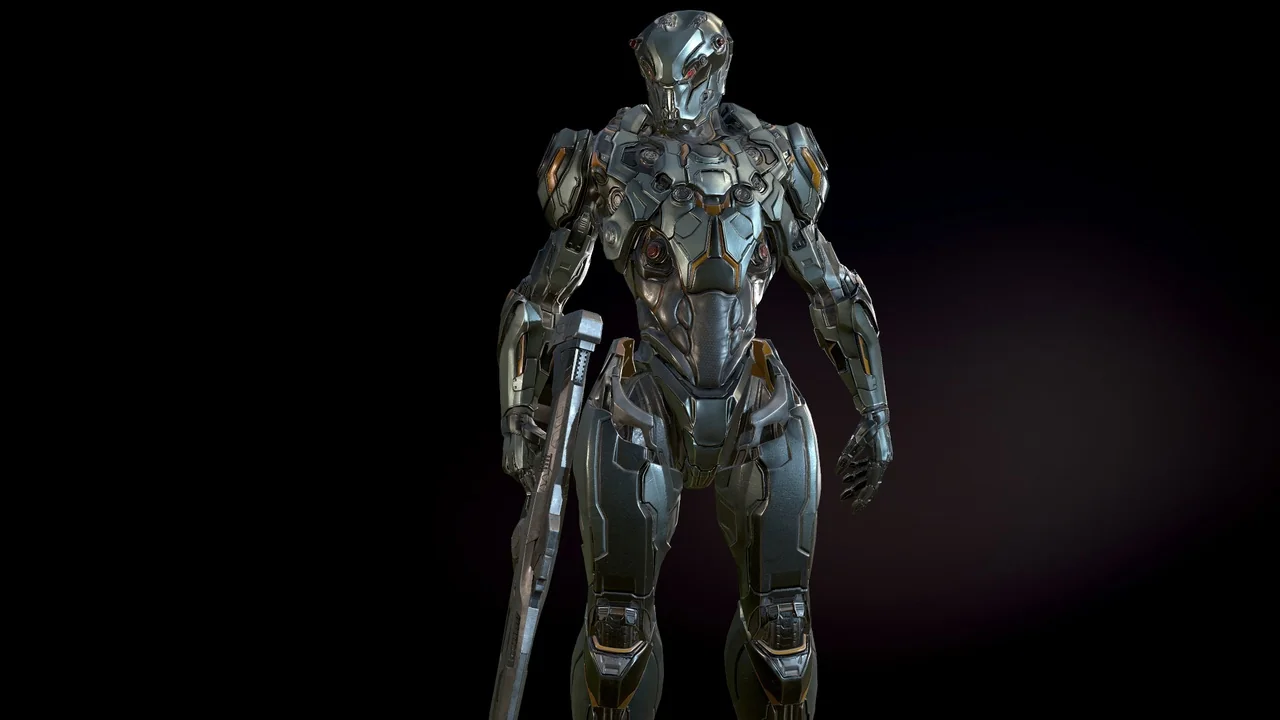 Sci Fi Cyborg 03