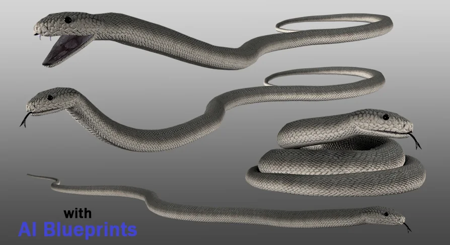 Medhue Black Mamba Snake
