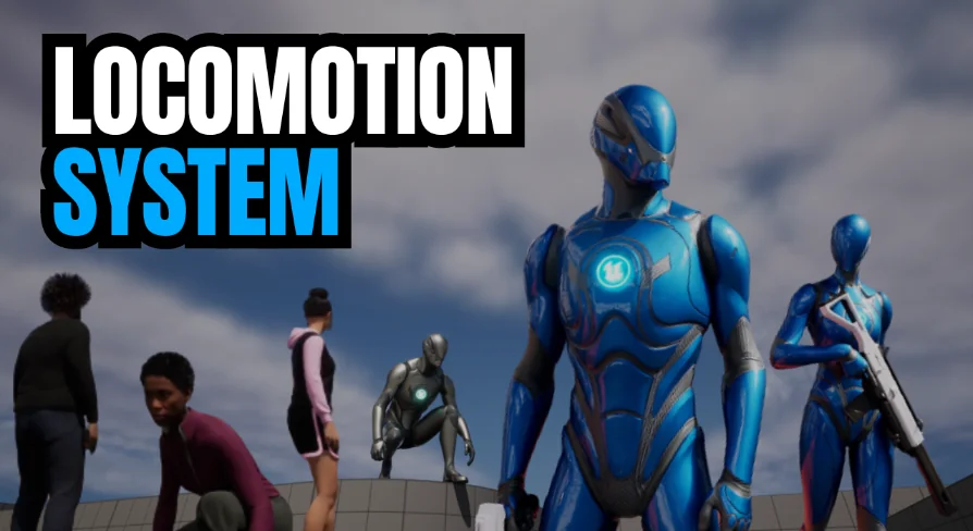 Basic Locomotion System (REPLICATED)