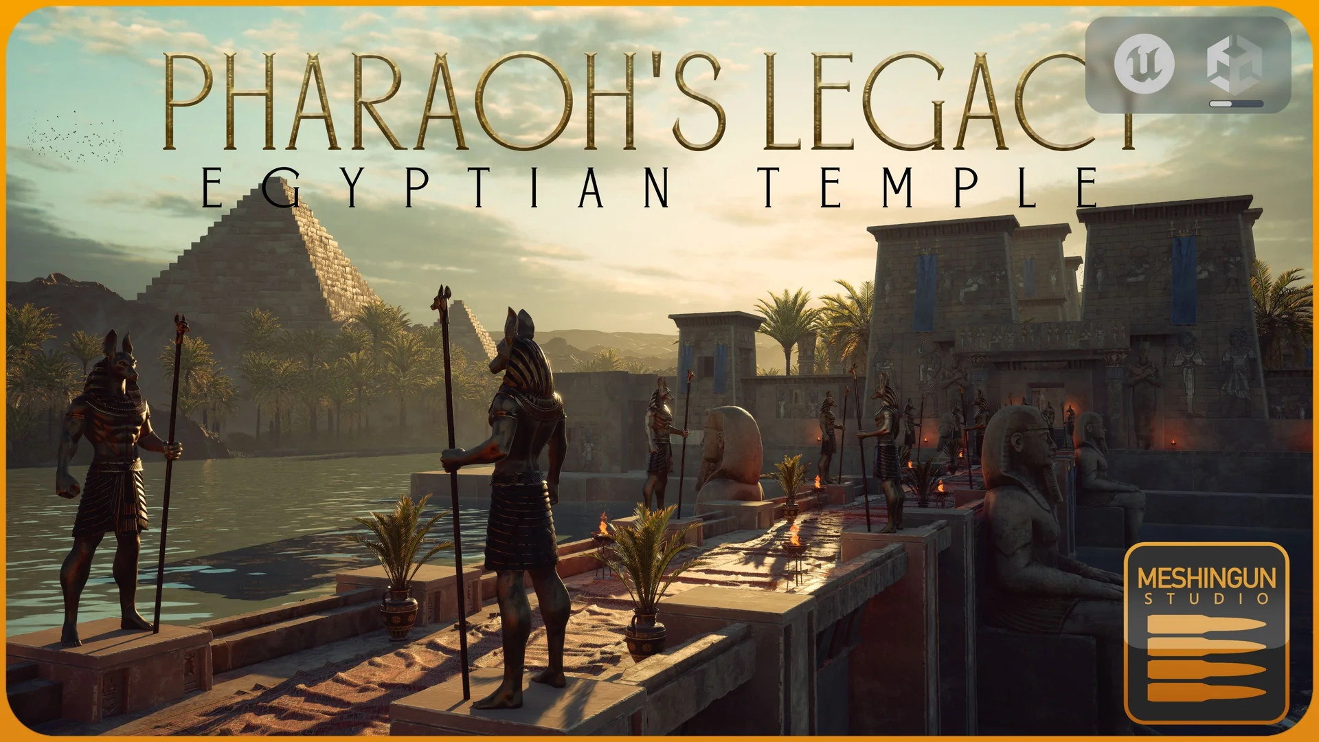 Pharaoh's Legacy: Egyptian Temple Megapack