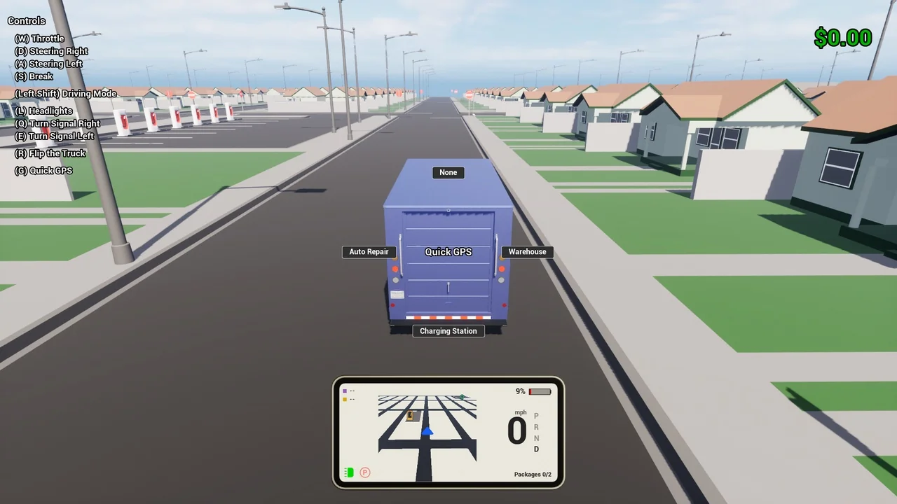 Package Delivery Simulator v2 - Template