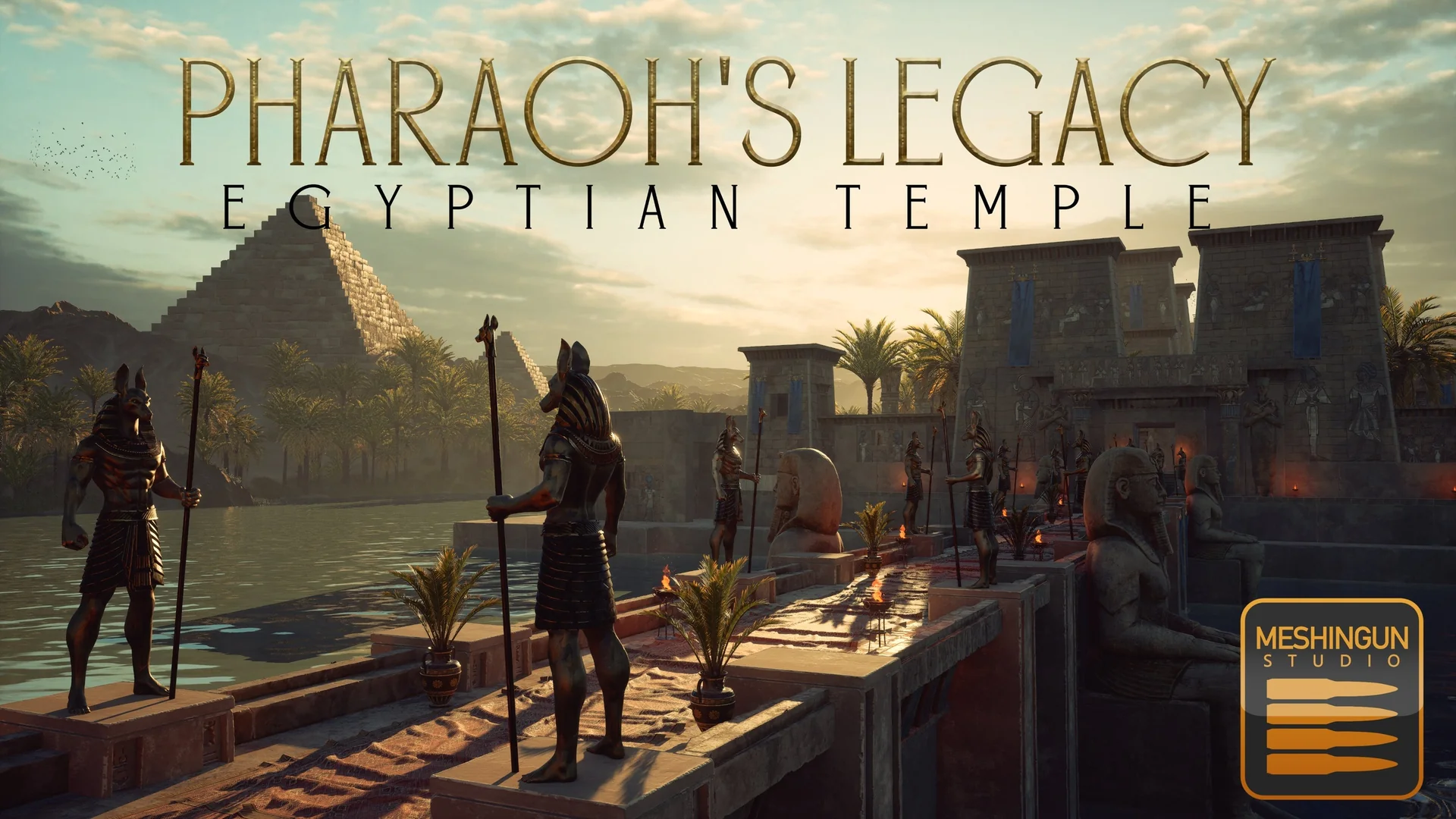 Pharaoh's Legacy: Egyptian Temple Megapack