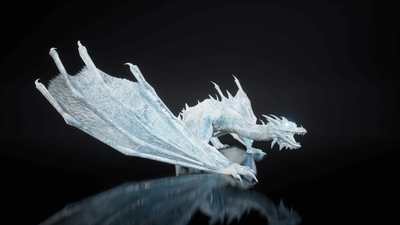 Winter Dragon (Wyvern)