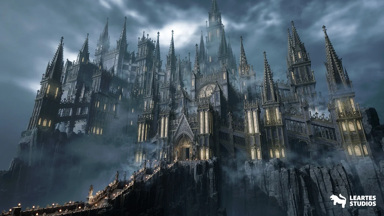 Fantasy Castle Environment ( Fantasy Soulslike Castle Fantasy Castle )
