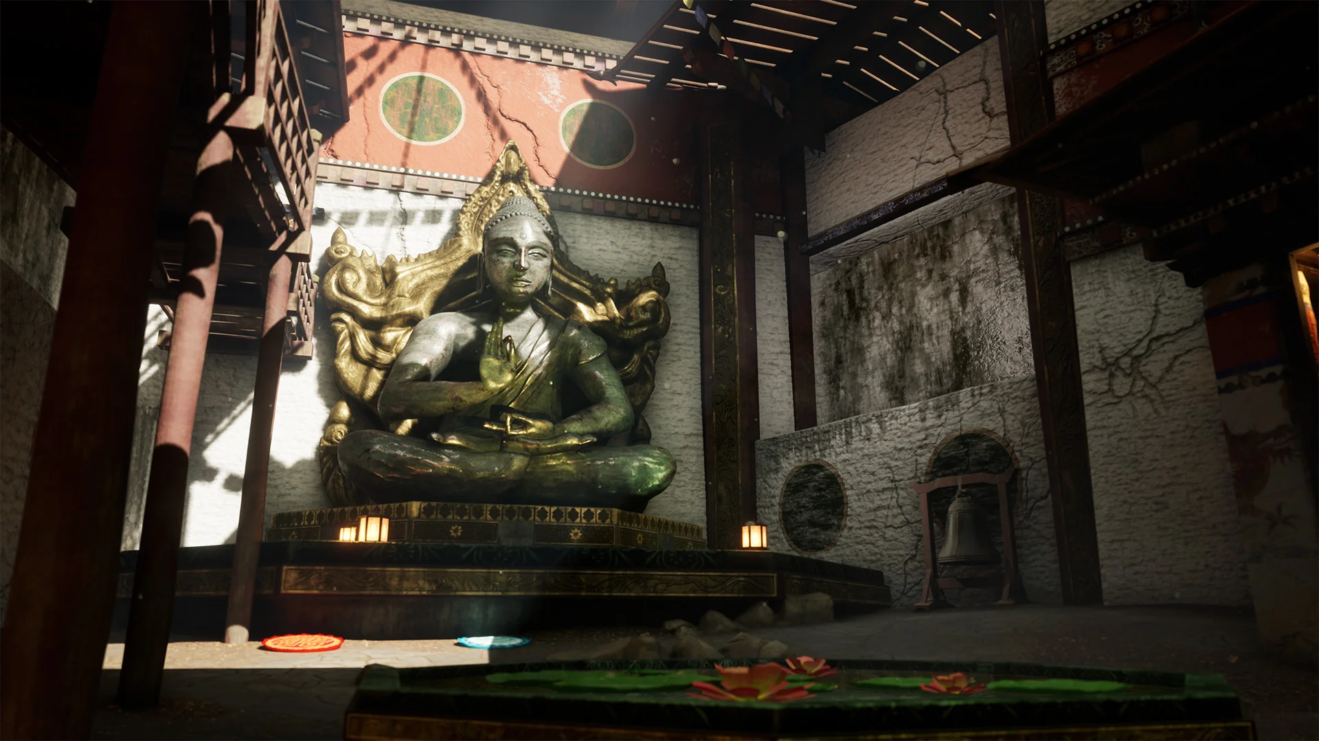 Buddhist Monastery Environment