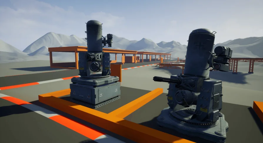 Stationary weapon : CIWS