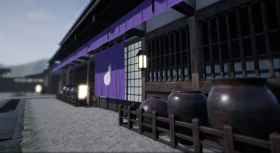 Japanese Village Kit
