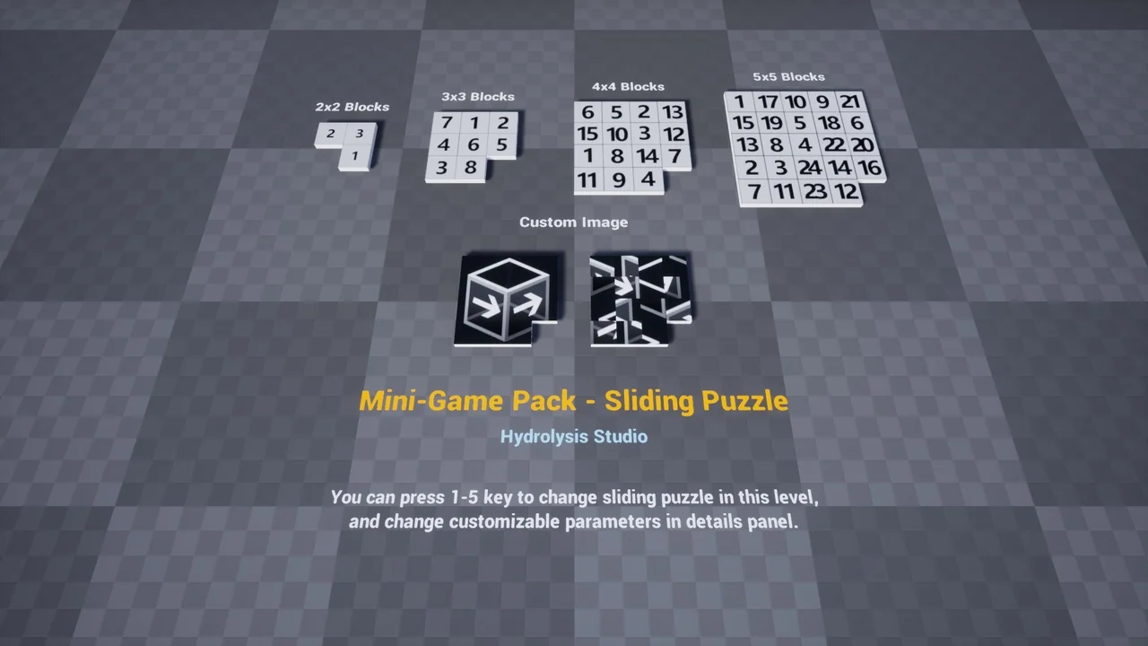 Mini-Game Pack - Sliding Puzzle