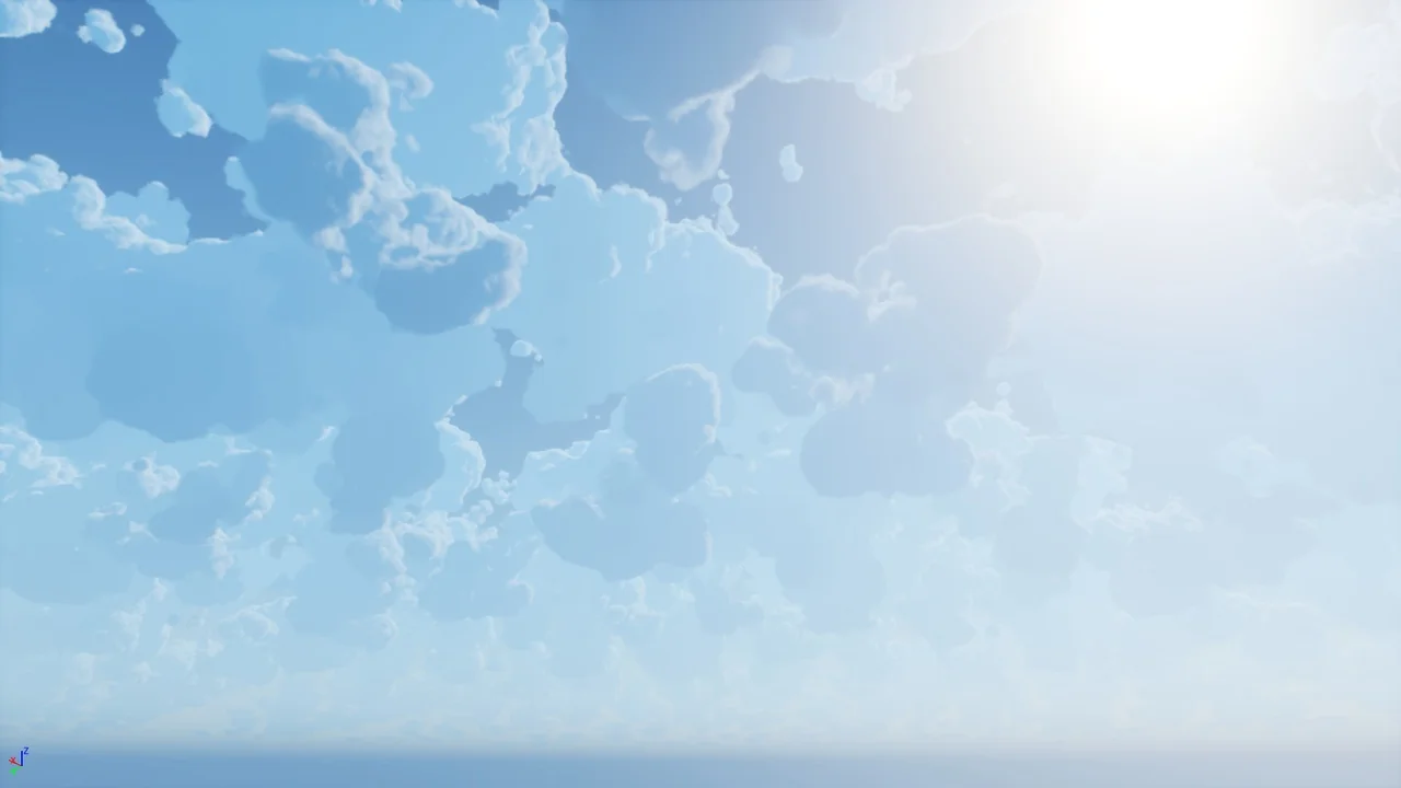 Stylized Volumetric Clouds Shader
