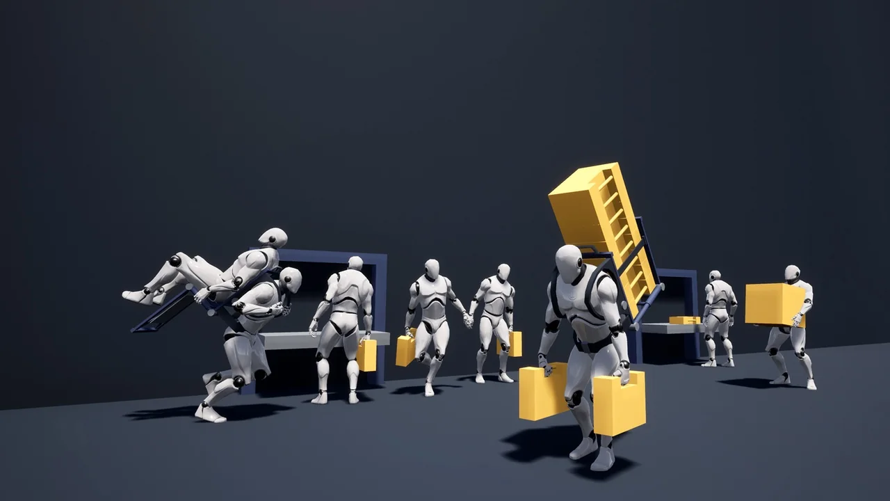Package Deliveryman Anims