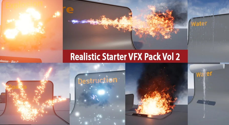 Realistic Starter VFX Pack Vol 2