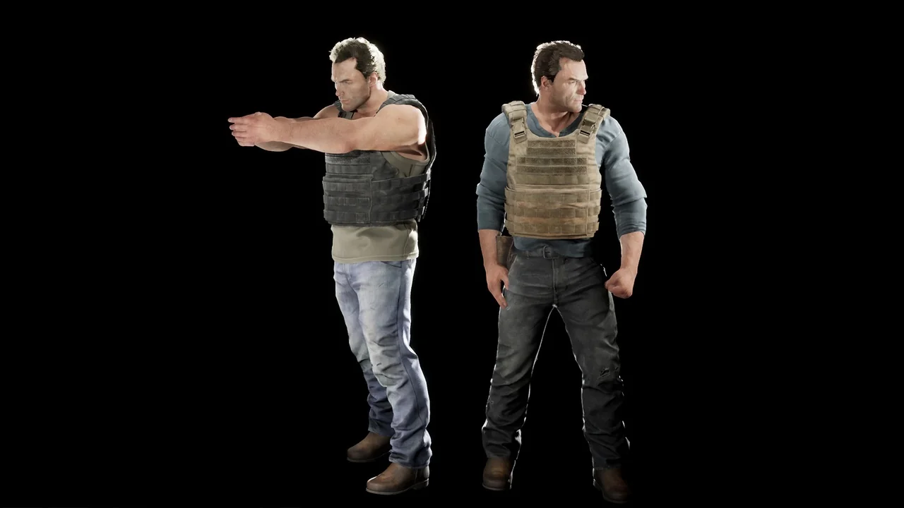 Male Realistic Character Pack 01