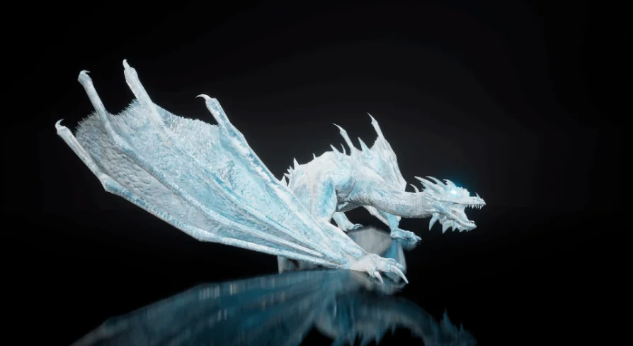 Winter Dragon (Wyvern)