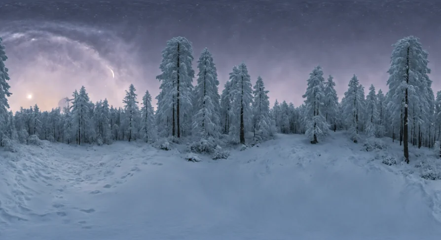 HDRI Winter Mixed - 8k