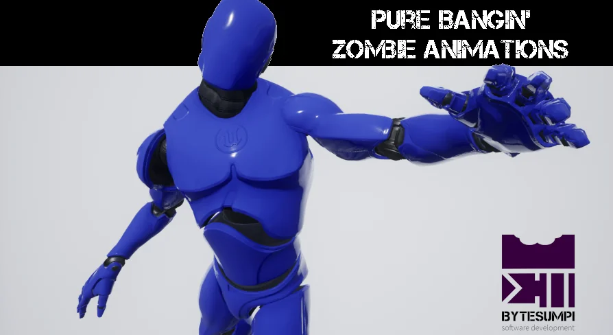 Zombie Movement and Modular Interaction Animations