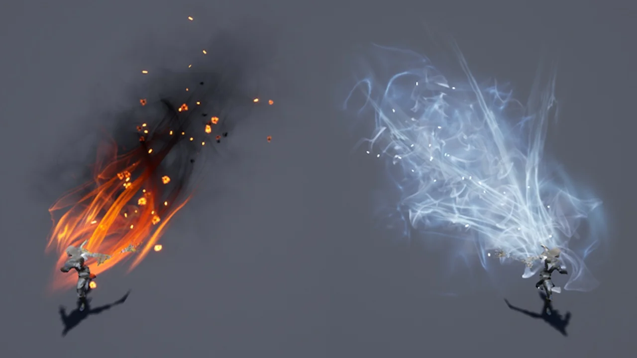 Blink and Dash VFX