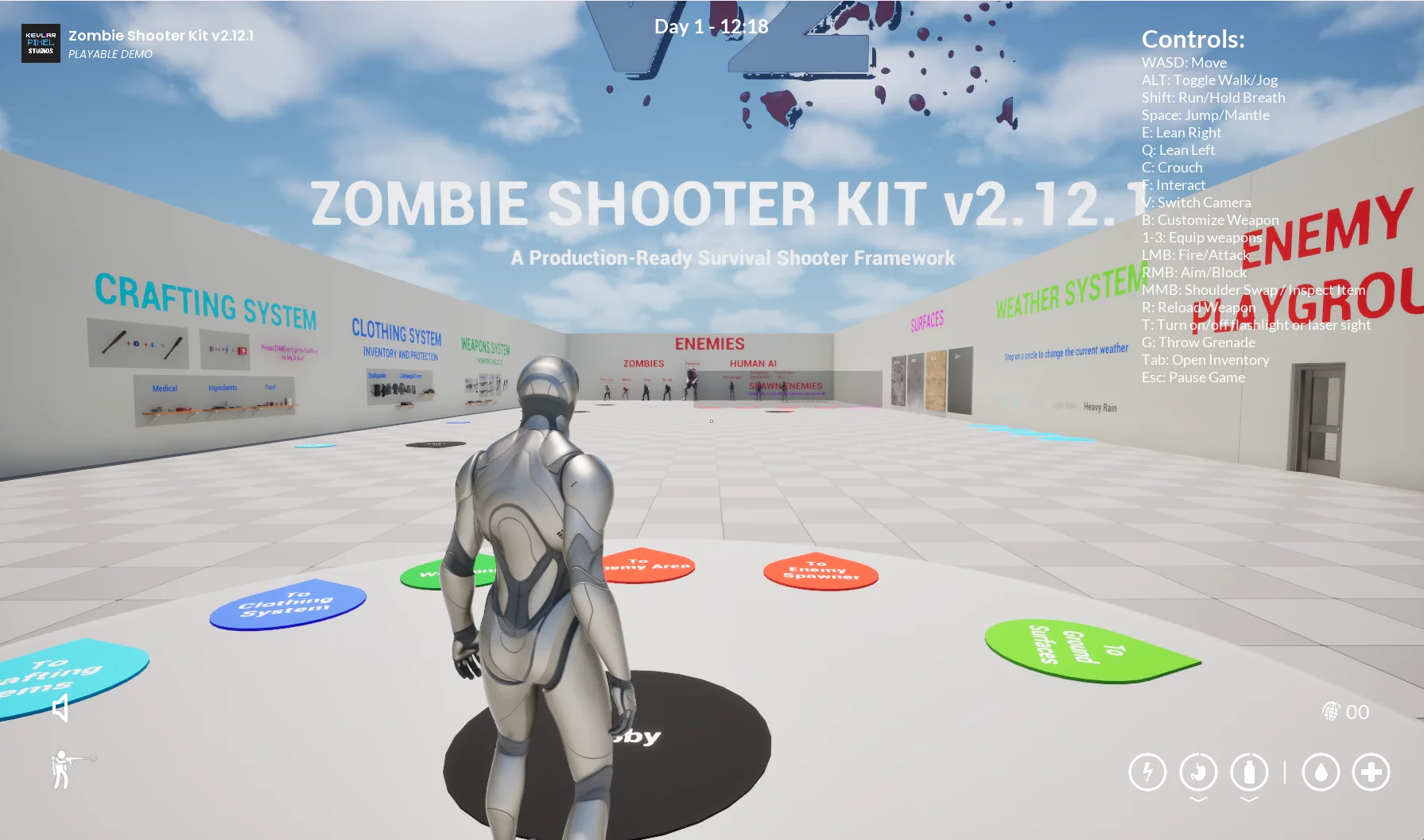 Zombie Shooter Kit v2.12 - UNREAL ENGINE 5 Starter Pack